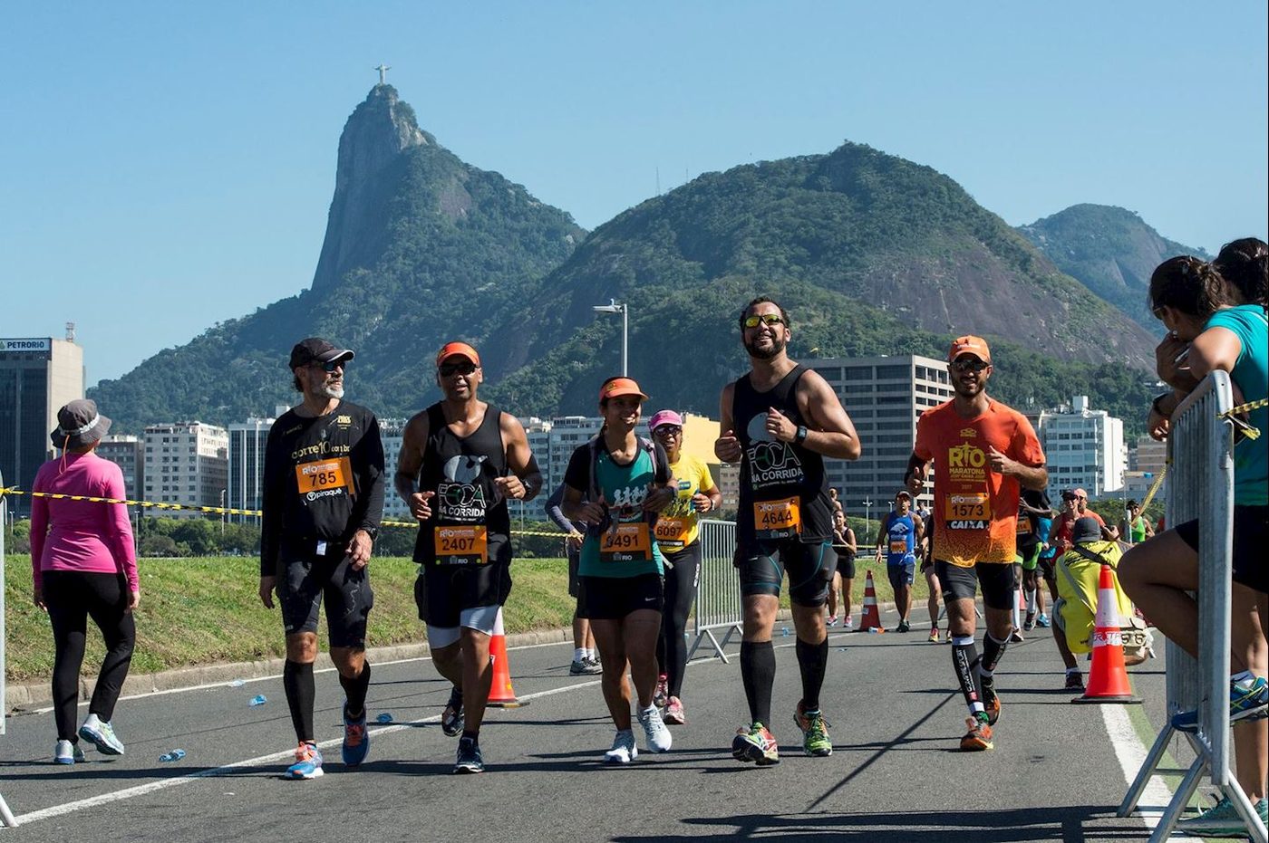 Maratona do Rio de Janeiro à beira-mar